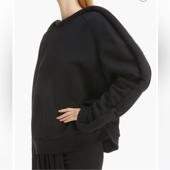 Dries Van Noten Black Sculptural Sweatshirt - Picture 7 of 10